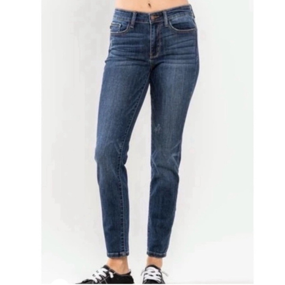 JUDY BLUE Jeans Relaxed Fit Classic Denim Stretch Vintage Blue Size 7/28